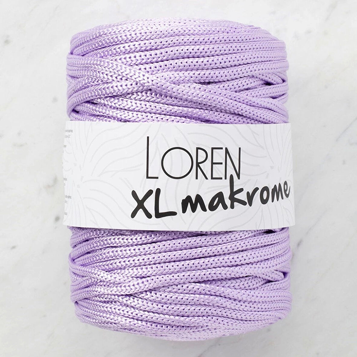 Loren XL Makrome Lila El Örgü İpi - R037 - 33716