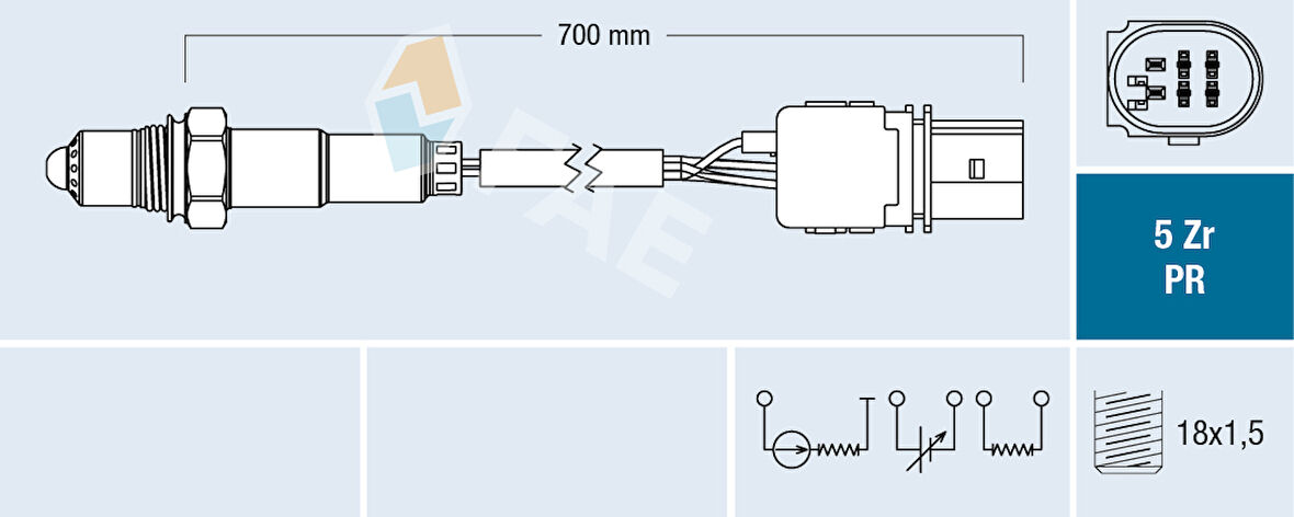 LAMBDA SENSÖRÜ 2,0TDI CKUB-CAAB-CBAB-CFFA-CBBA 03G906262BFAE