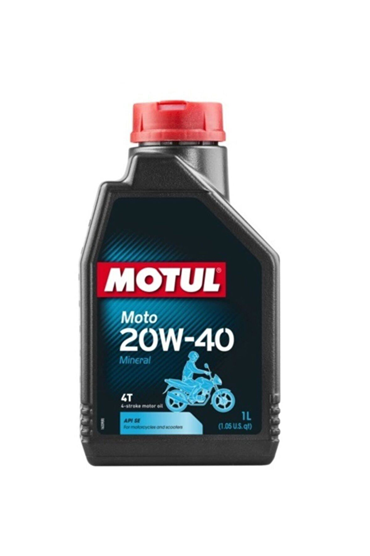 Hero Duet Serisi Için 20w40 4t Mineral Motosiklet Yağı 1lt