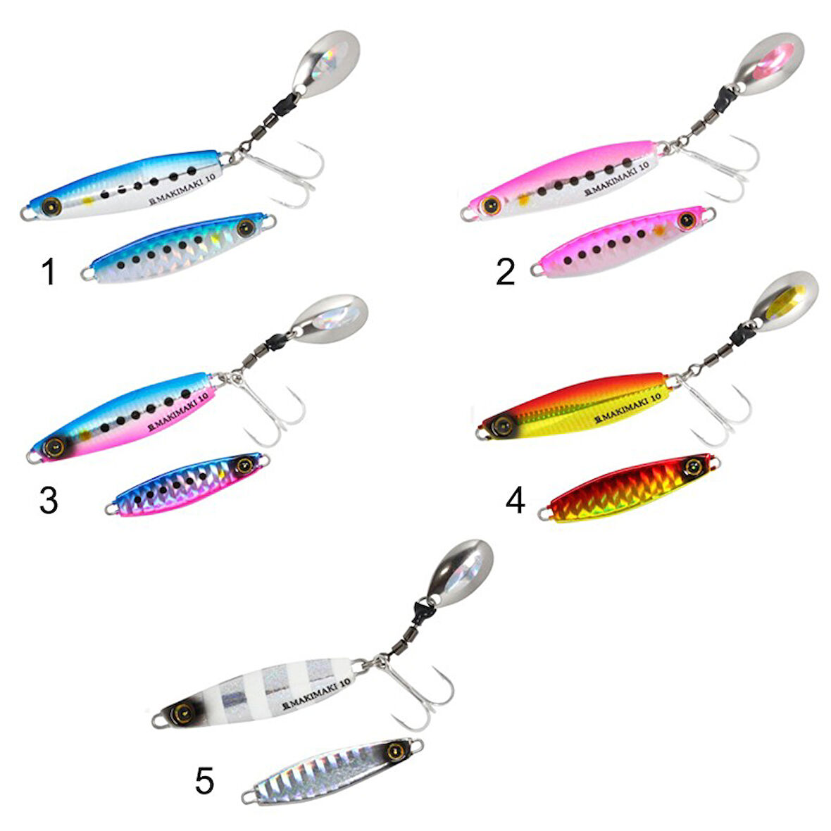 Hayabusa FS 434 Jack Eye Mame Maki 3gr LRF Jig Suni Yem 5