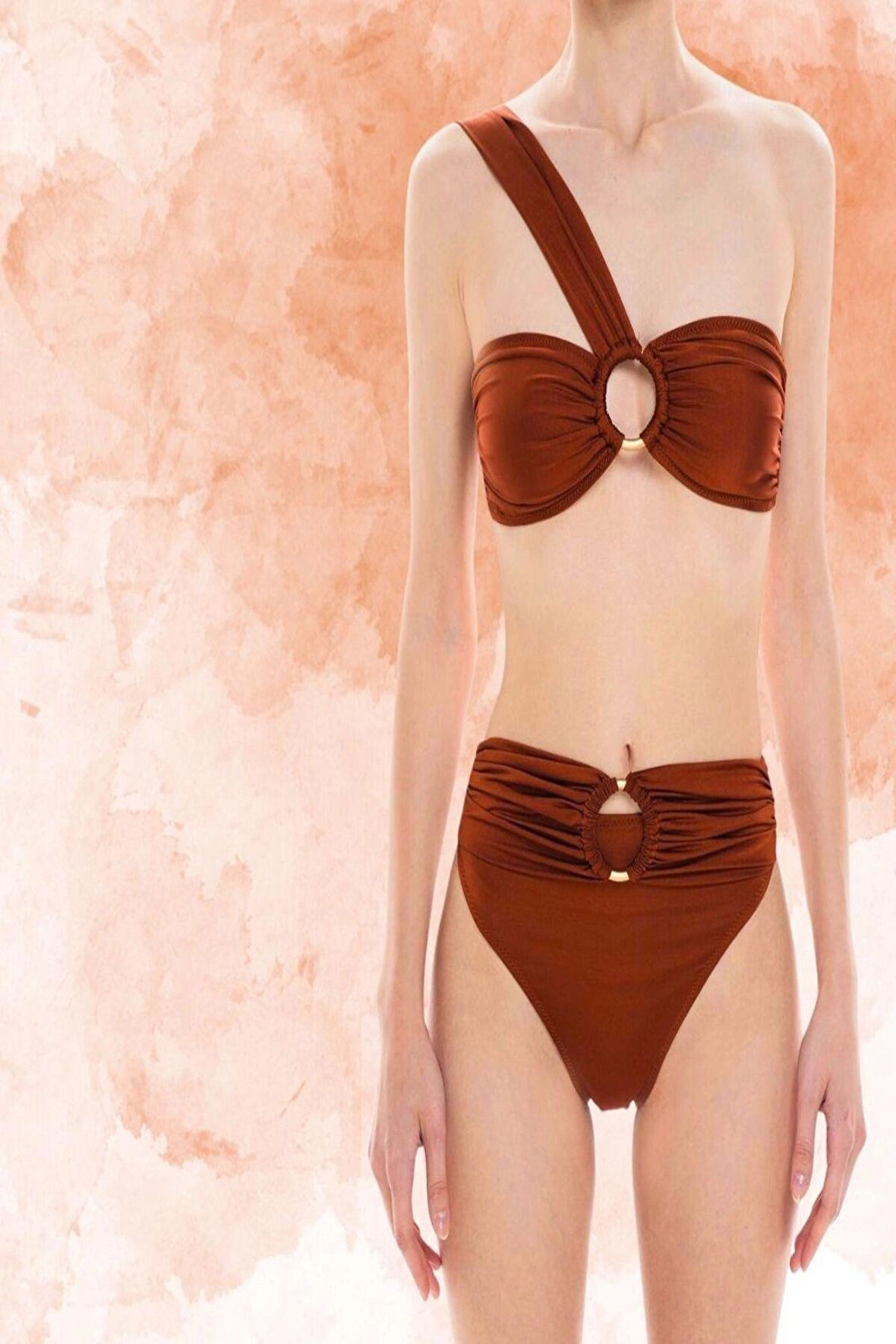 kiremit halkalı bikini takım