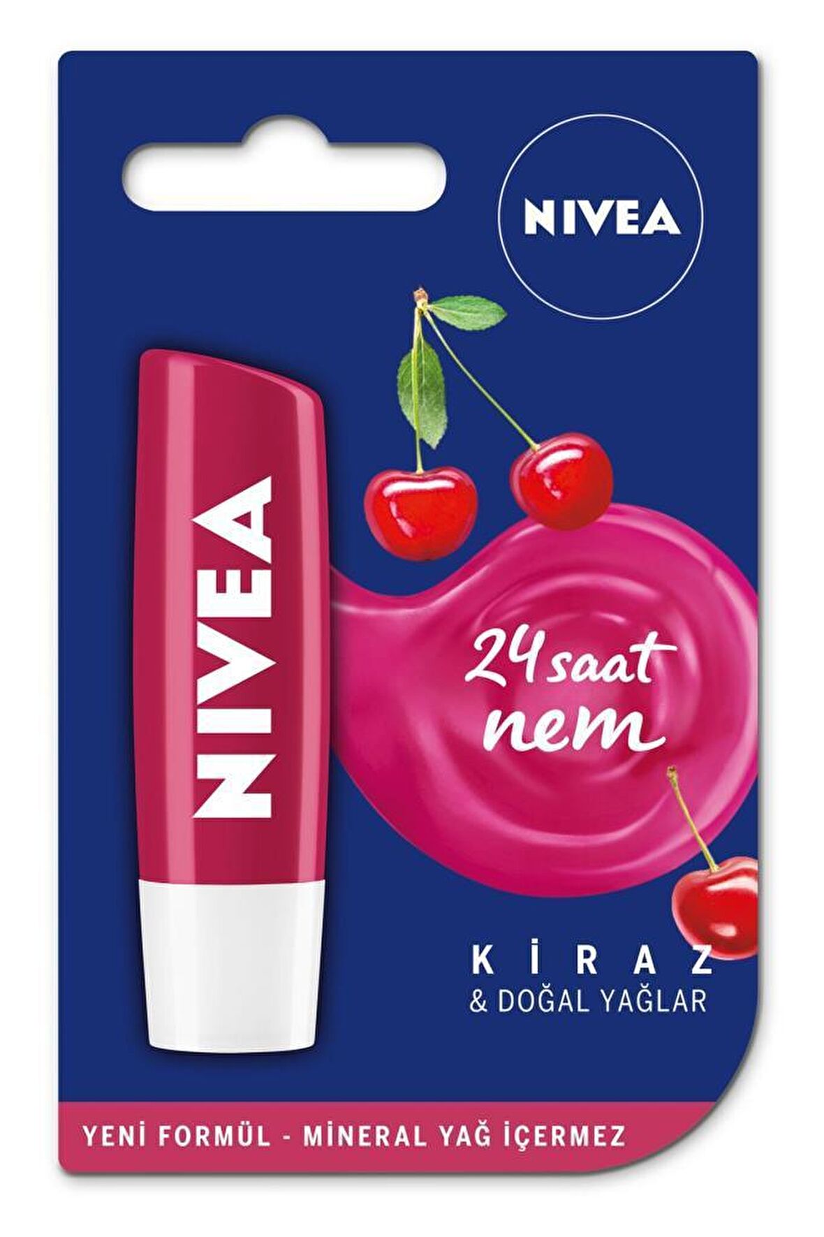 Nivea Kiraz Dudak Bakım Kremi 4,8G/5,5 Ml