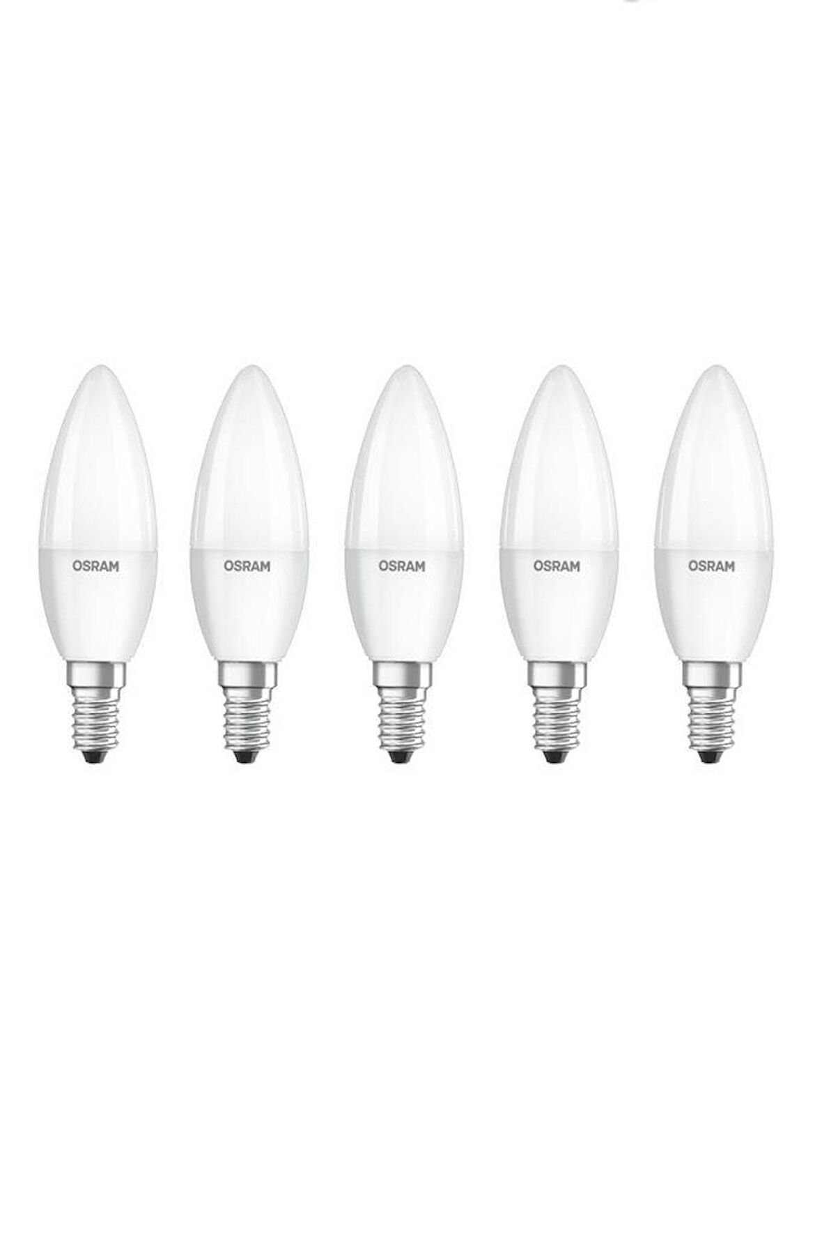 Osram 5,5W (40W) Led Mum Ampul Beyaz E14 (5 Adet)