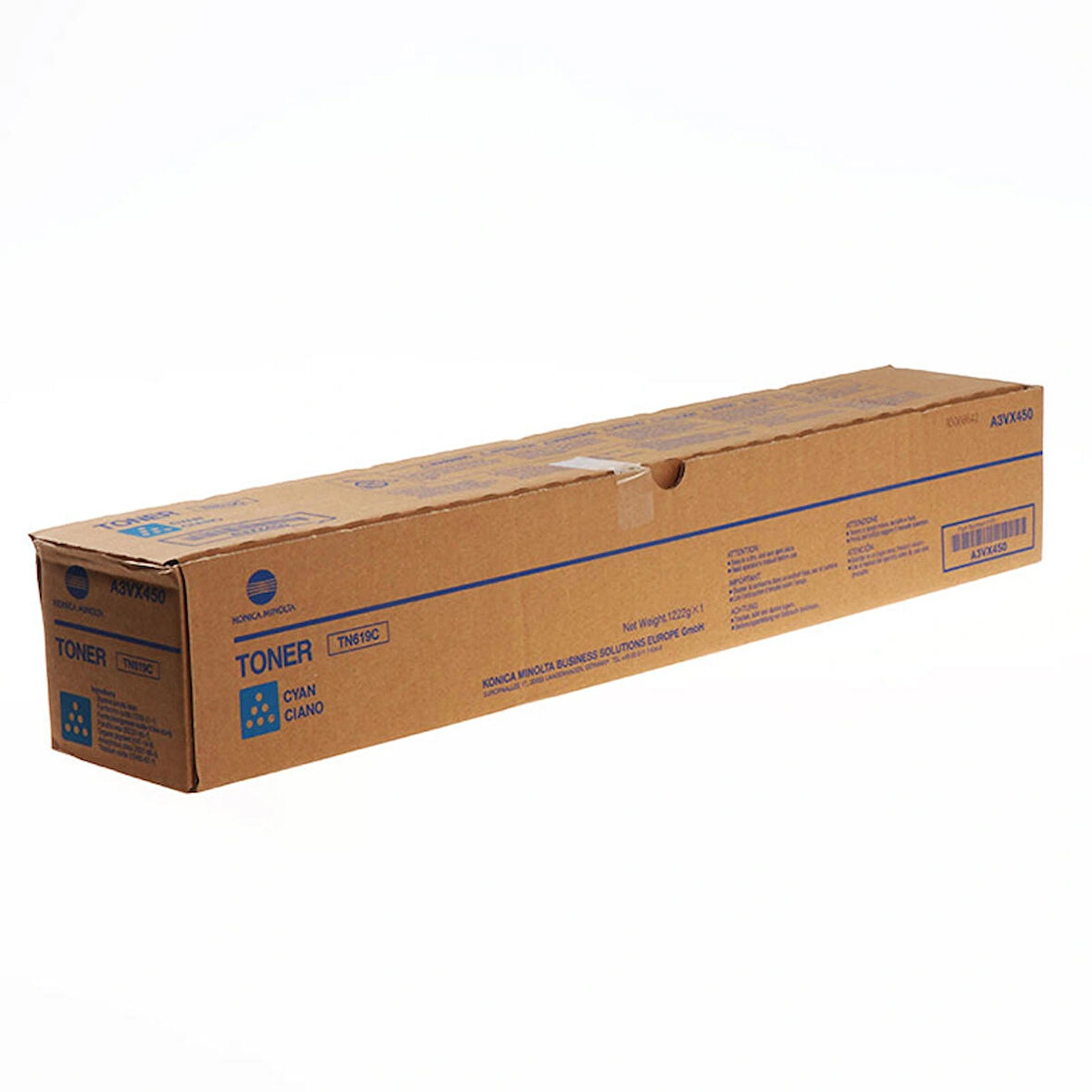 Feyza Bilişim® Konica Minolta TN-619 Orjinal Mavi Toner Bizhub Press C-Serie 1060 1070 (A3VX450)