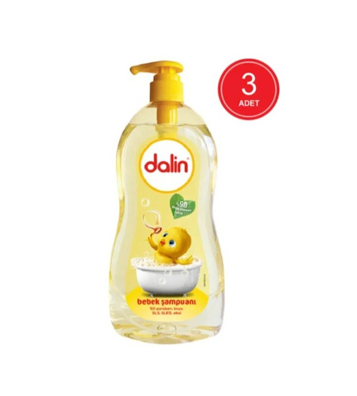 Dalin Bebek Şampuanı 3 x 900 ML