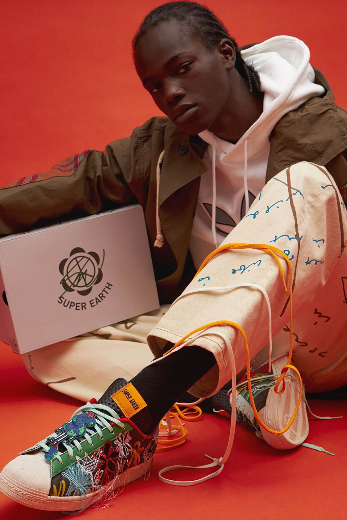 Adidas SST AEC Superearth Sw Erkek Günlük Spor Ayakkabı