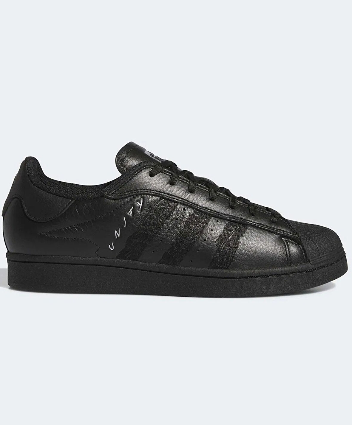 Adidas Superstar ADV X Unity Leather Sneaker Hakiki Deri Kadın Günlük Spor Ayakkabı Siyah