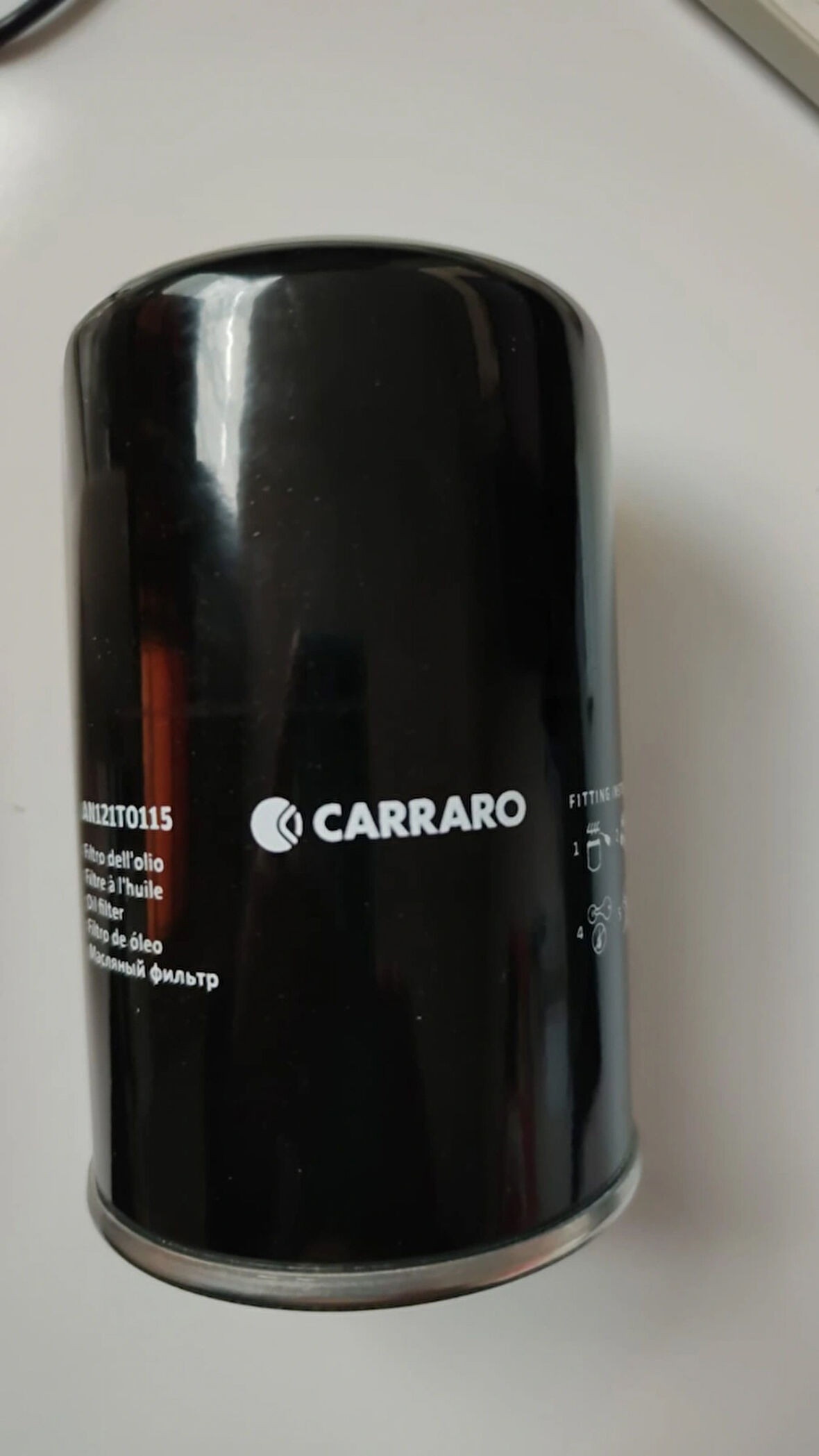 040701-S Carraro Şanzıman Filtresi (SİYAH)