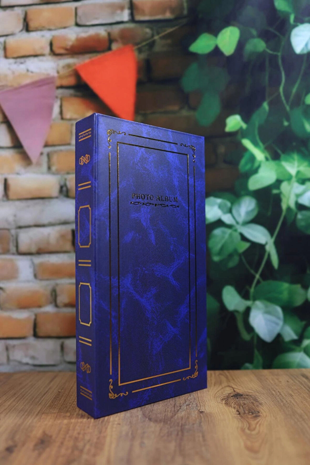 NRCN 10x15 cm 300'lük Ciltbezli Deluxe Fotoğraf Albümü (Lacivert)