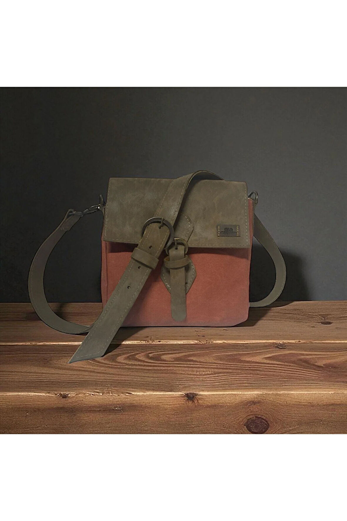 Kaliteli Su Geçirmez Unisex Küçük Kanvas Günlük Postacı Çantası 20 cm x 20 cm