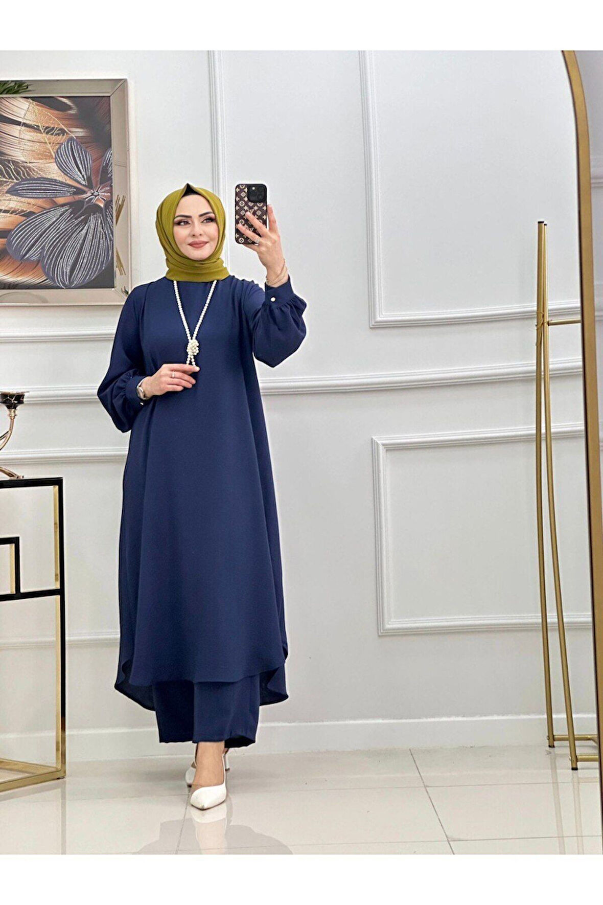 Kadın Tesettür Takım 2'Li Takım Tunik & Pantolon