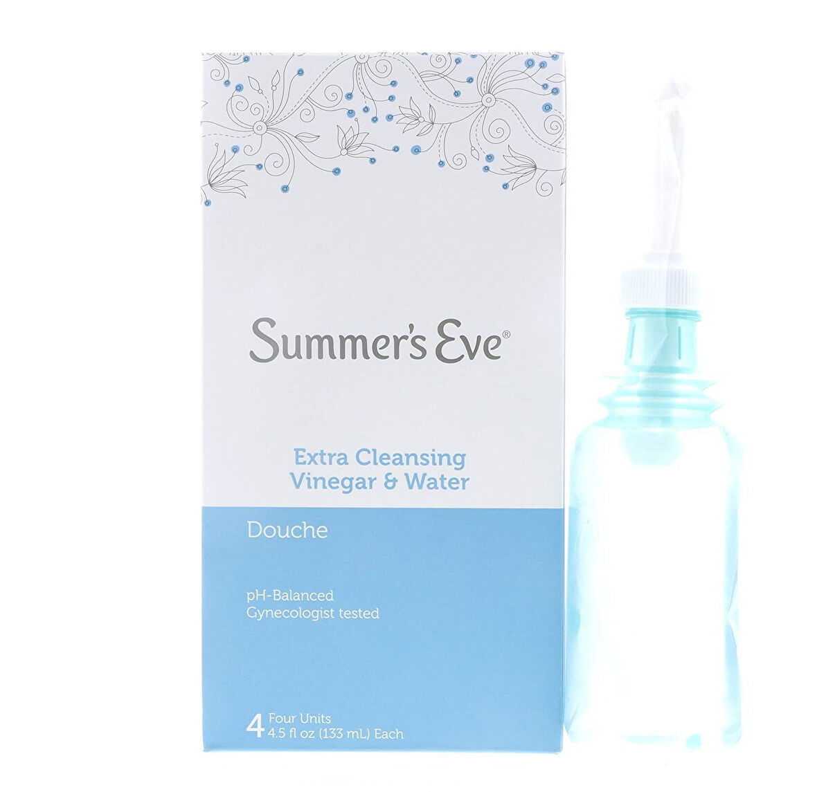 Summer's Eve Extra Cleansing Vinegar Water Özel Bölge Temizleyici 133ml (2li Paket)