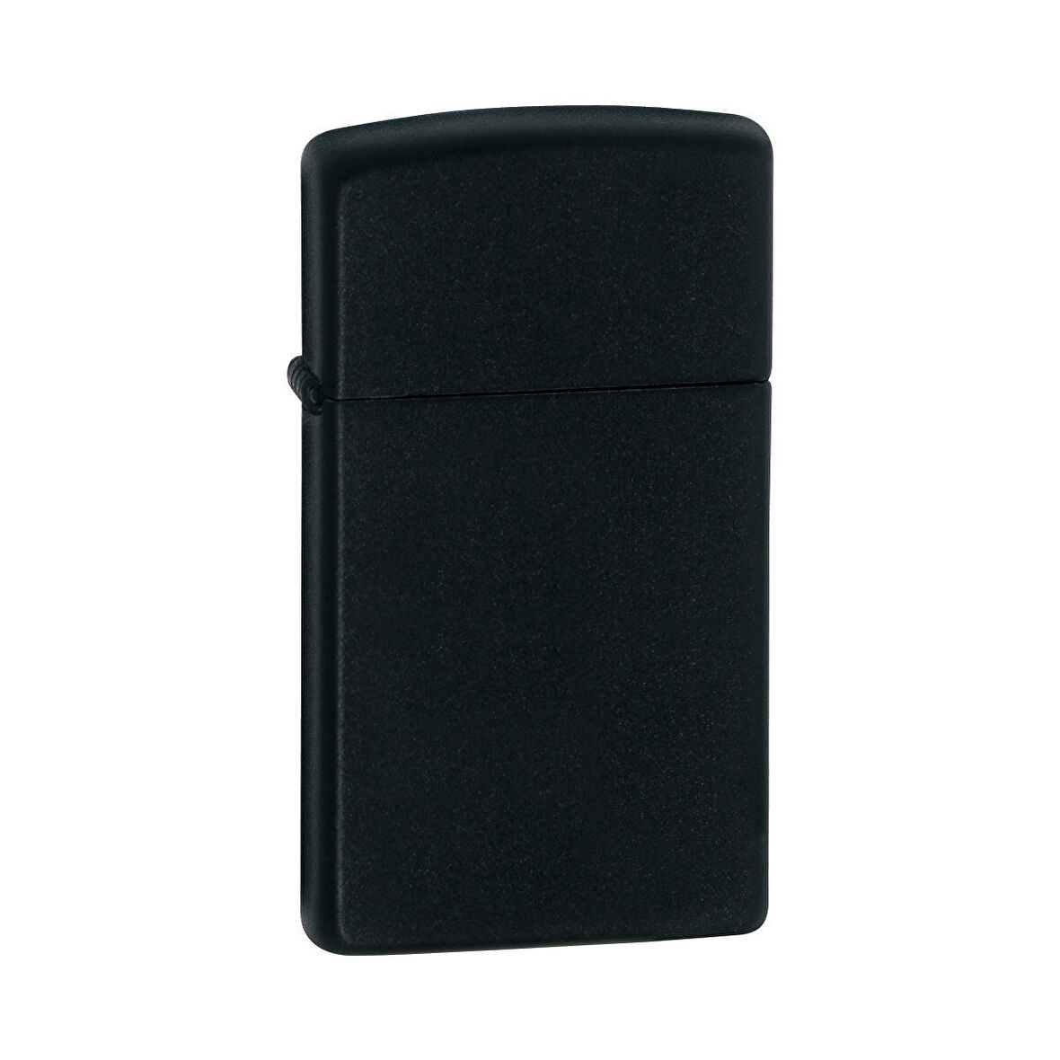Zippo Çakmak Slim ince Black Matte Siyah Çakmak 1618