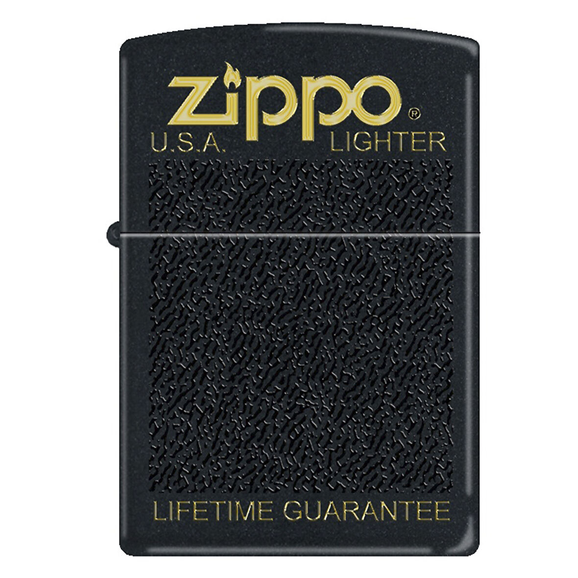 Zippo Black Plastic Box Çakmak - 218-055130