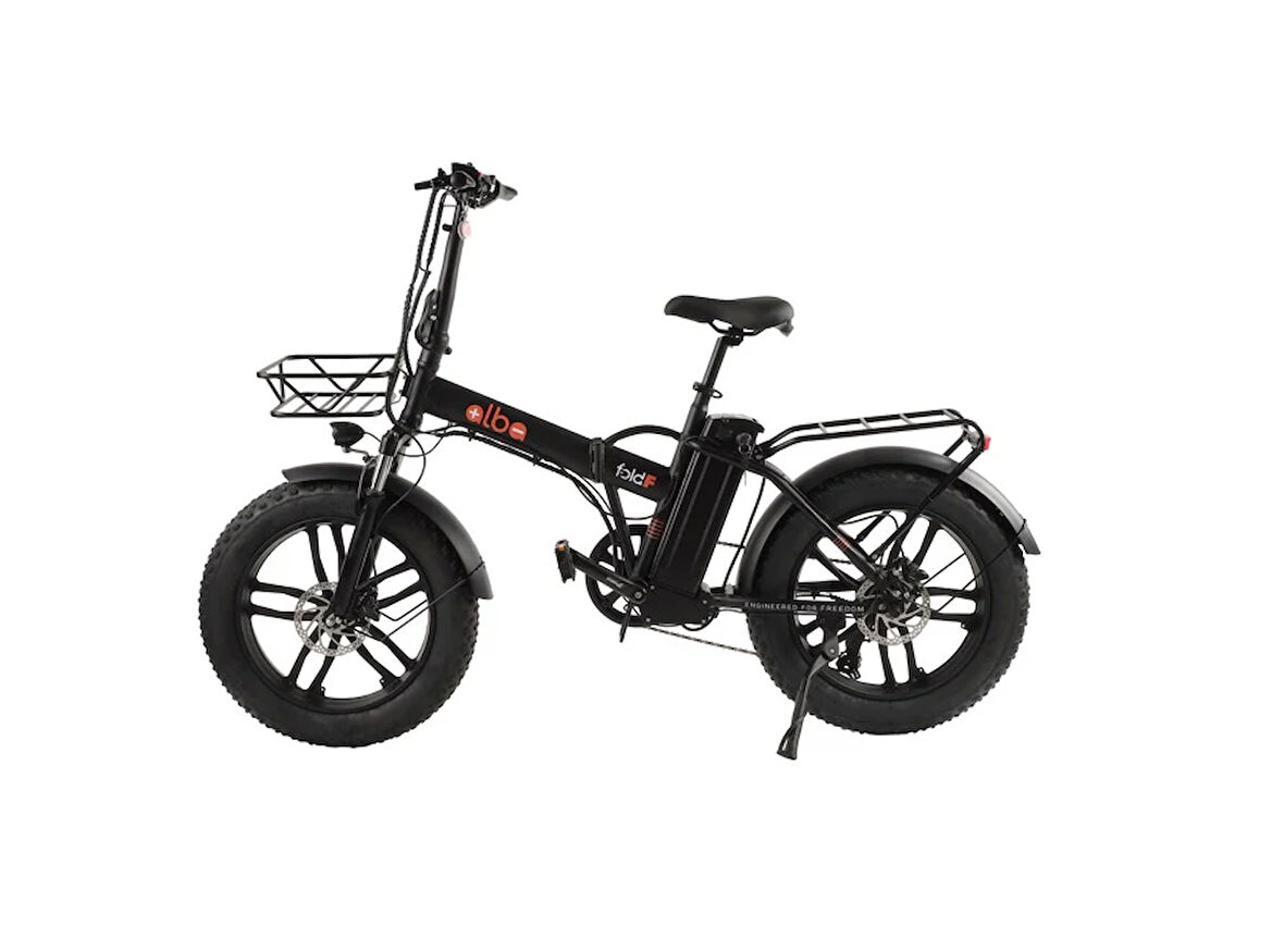 Alba Fold F Premium Elektirikli Bisiklet (Siyah)