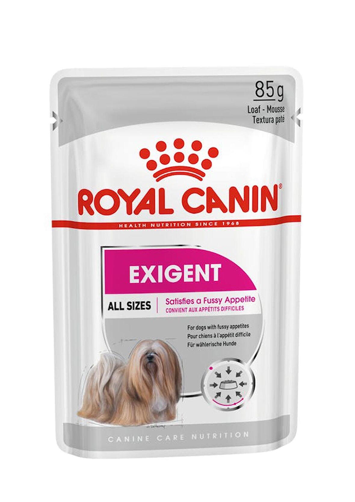 Royal Canin Exigent Seçici Köpekler için Yaş Köpek Maması 85g