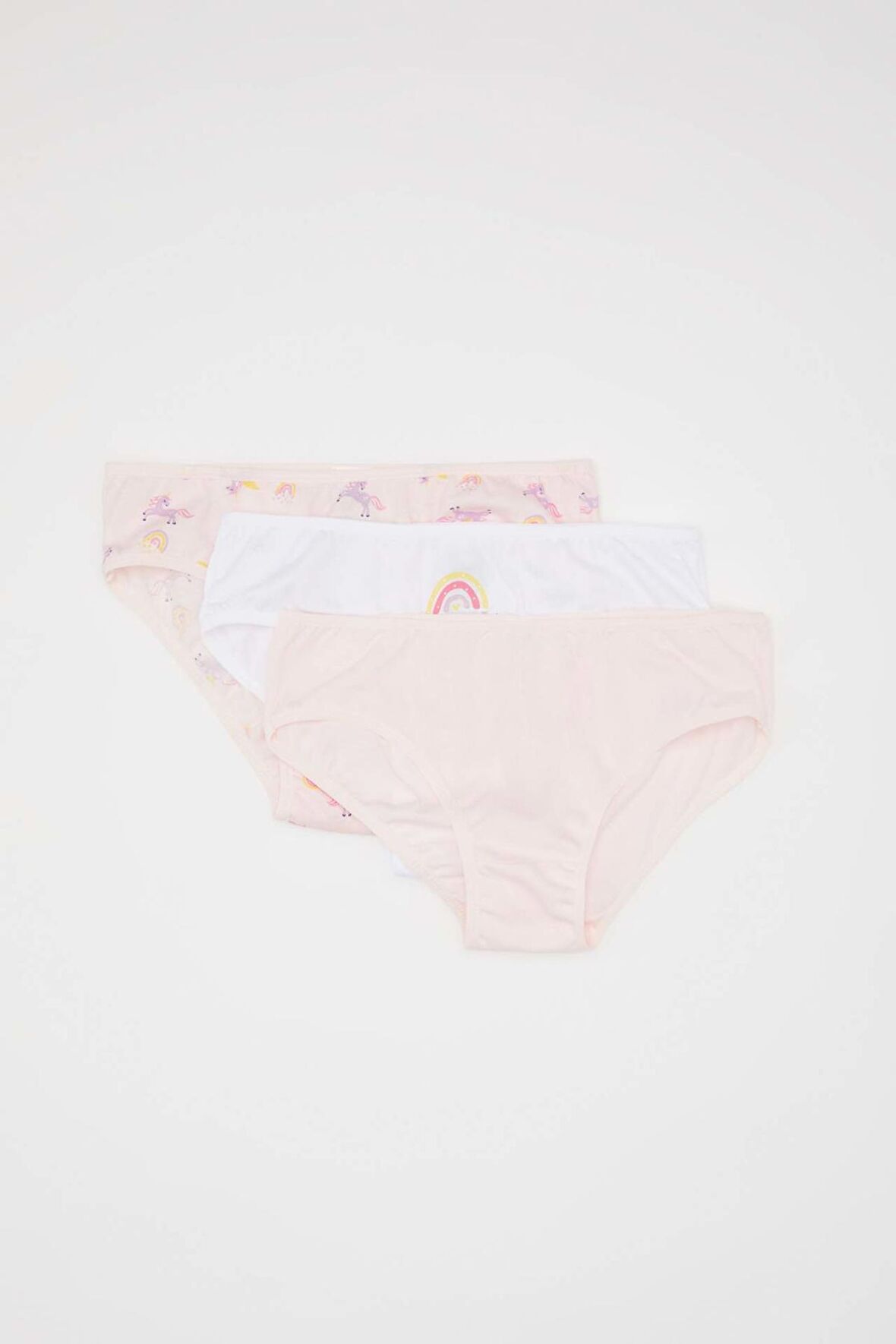 Kız Çocuk 3'lü Slip Külot