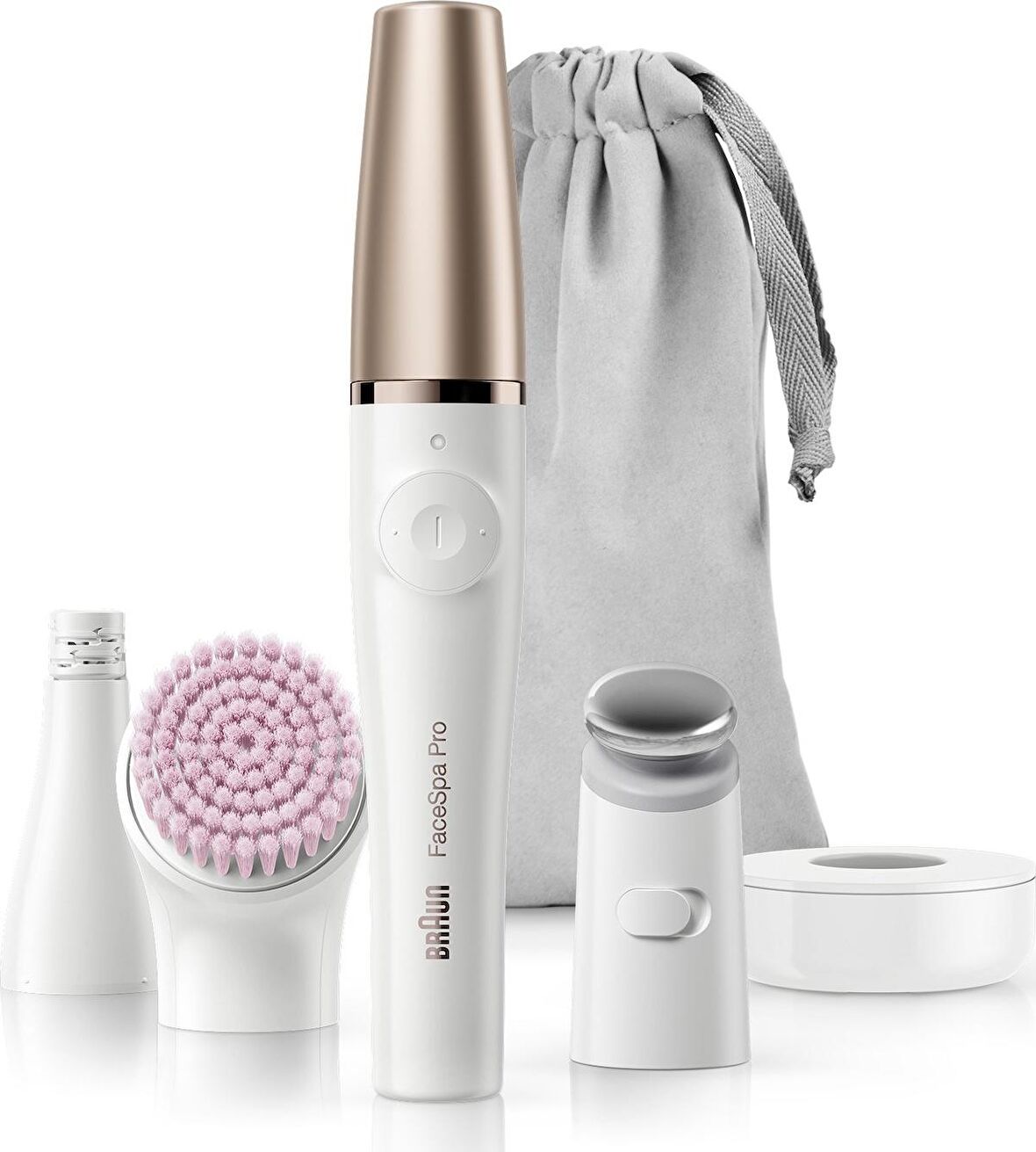 Braun FaceSpa Pro 912 Epilatör - Evde güzellik salonu güzelliği için 3'ü 1 arada yüz epilasyonu, can