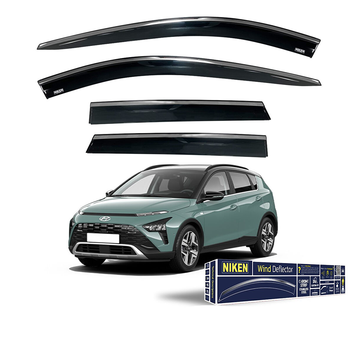 BAYON ARACA ÖZEL NİKEN KROMLU CAM RÜZGARLIĞI 2021 2022 2023 2024 2025