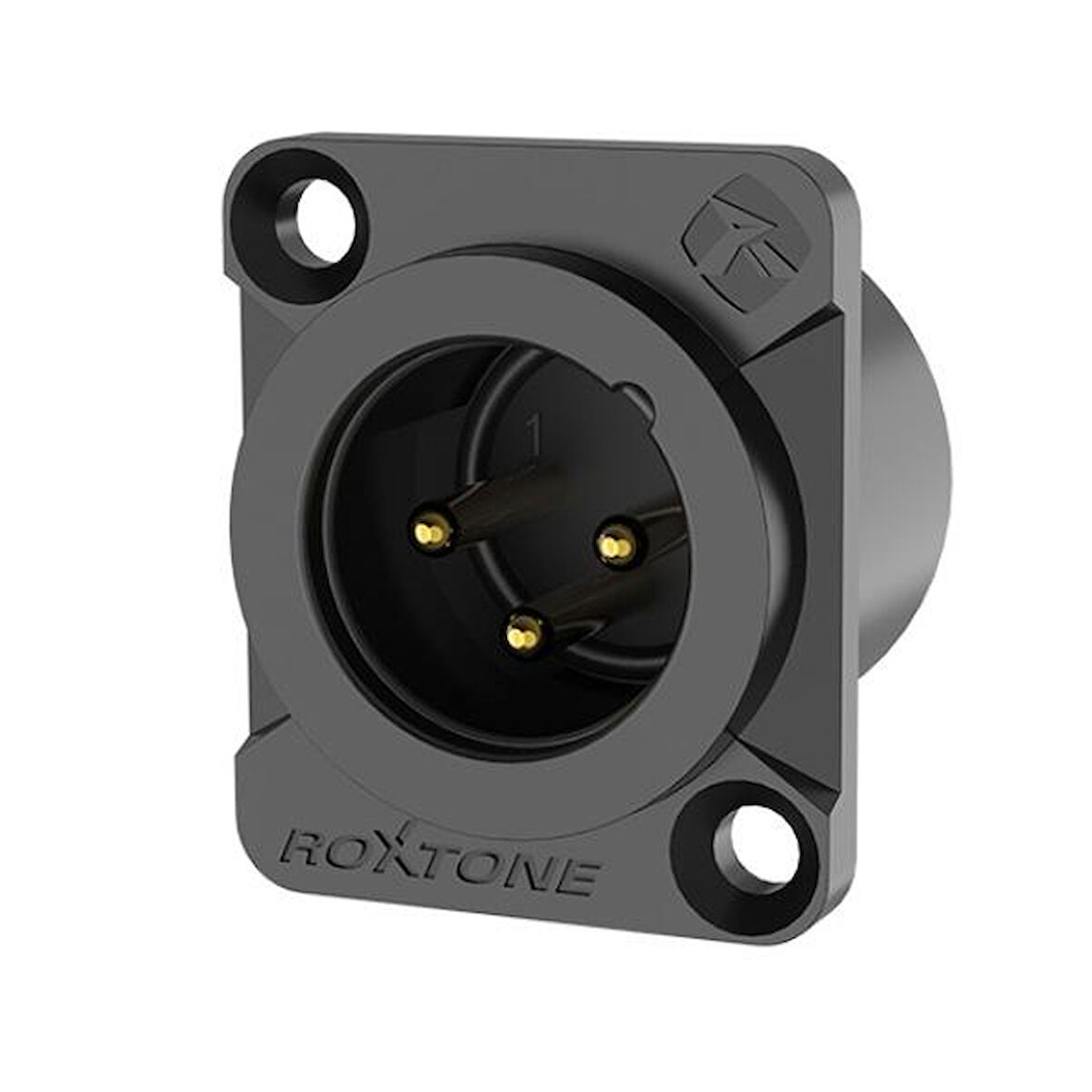 RX-J008 XLR Jak Erkek Şase - Su Geçirmez - Roxtone