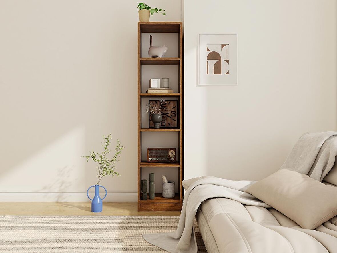 MM 5 Bölmeli Kitaplık YL Amf 400*300*1690