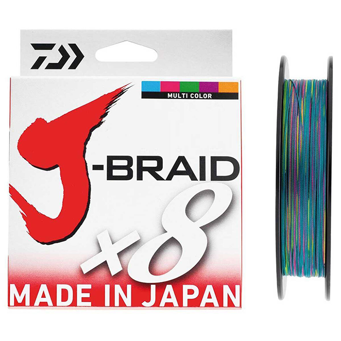 Daiwa J-Braid x8 İp Olta Misinası 500mt MultiColor-0,22 MM