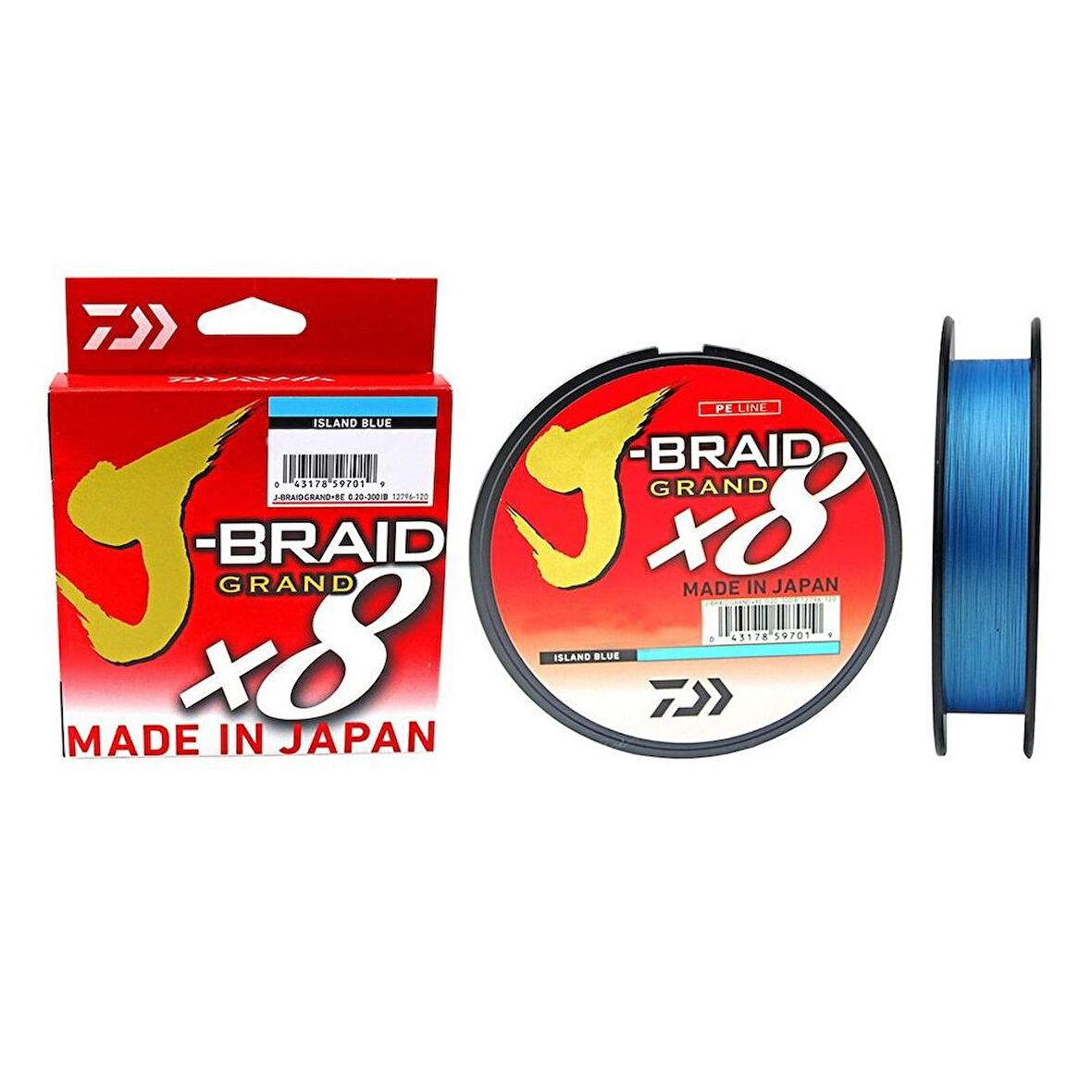 Daiwa JB Grand 8B 270 M 0,18 MM  Blue İp Misina