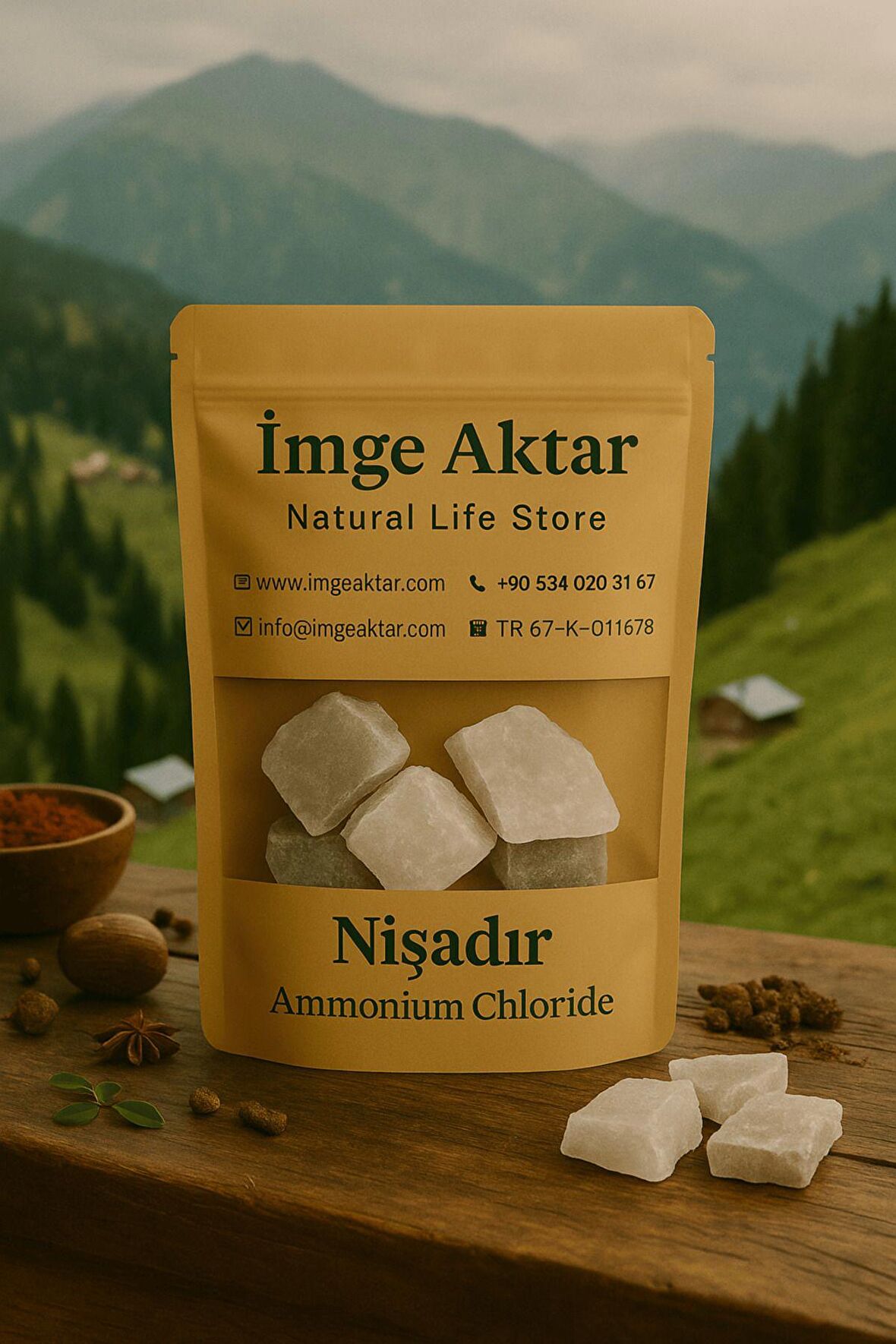 Nişadır-Amonyum Klorür 50g