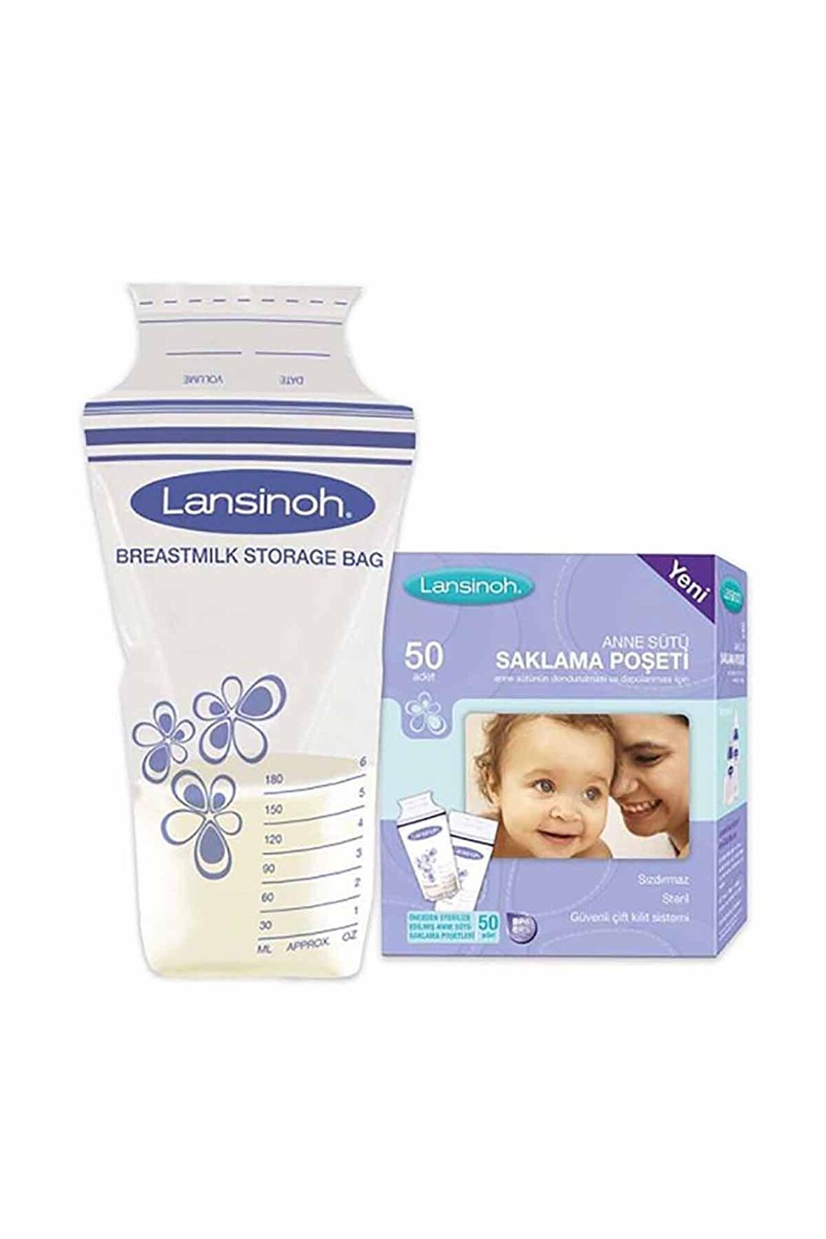 Lansinoh Süt Saklama Poşeti 50 li