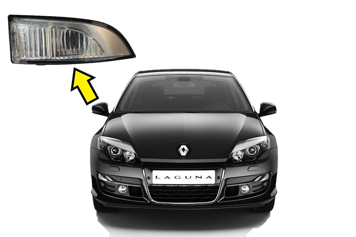 Renault Laguna 3 - Scenic 3 Ayna Sinyali Sol (Yolcu tarafı)