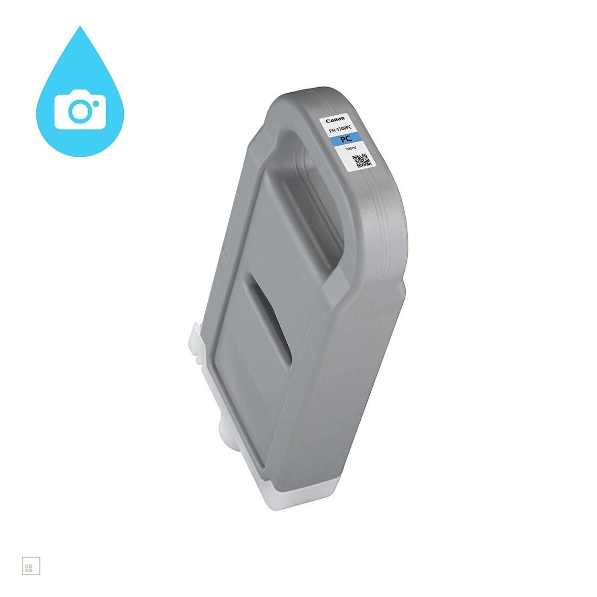 Feyza Bilişim® Canon PFI-1700 PC (Photo Cyan) Fotoğraf Mavi Plotter Orijinal Mürekkep Kartuş 700 ml.
