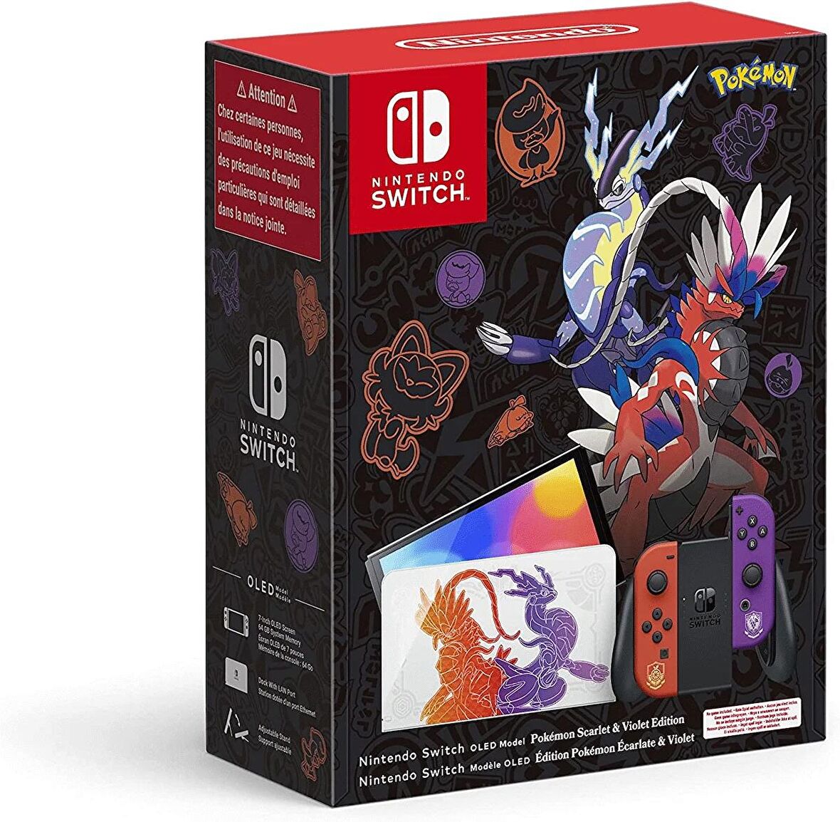 Nintendo Switch OLED Model Pokemon Scarlet and Violet Limited Edition