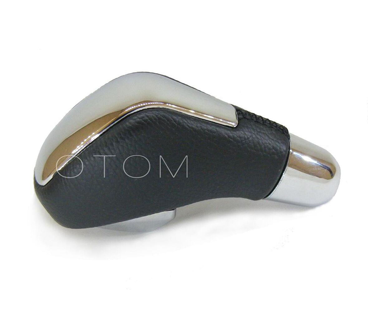 Renault Fluence Otomatik Vites Topuzu EDC (Siyah Deri-Siyah Dikiş)