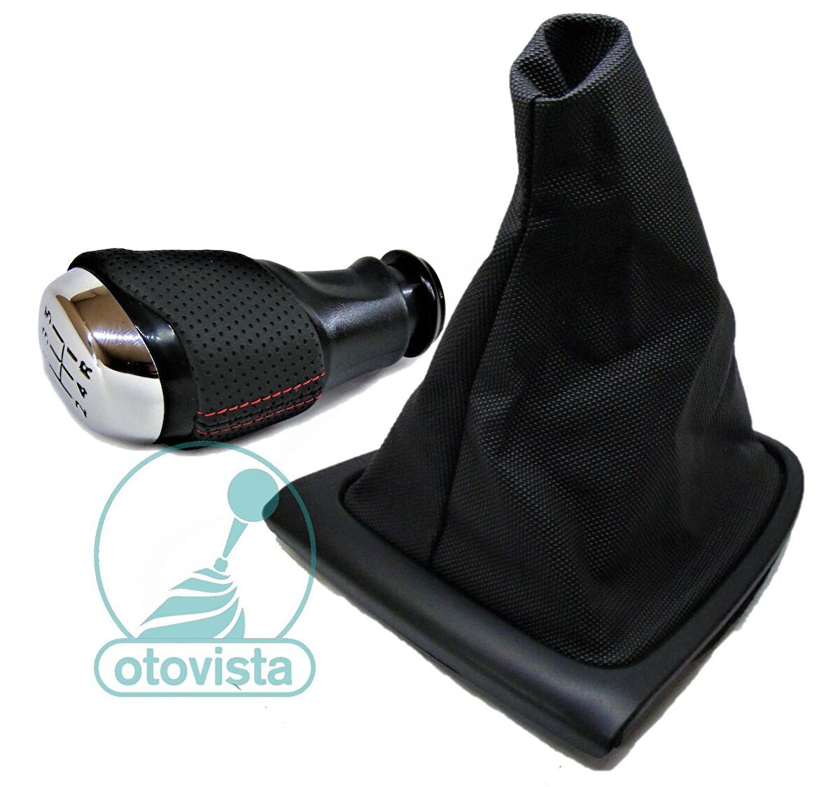 Renault Clio 4 Yeni Tip Deri Vites Topuzu Ve Vites Körüğü (2012-2019)