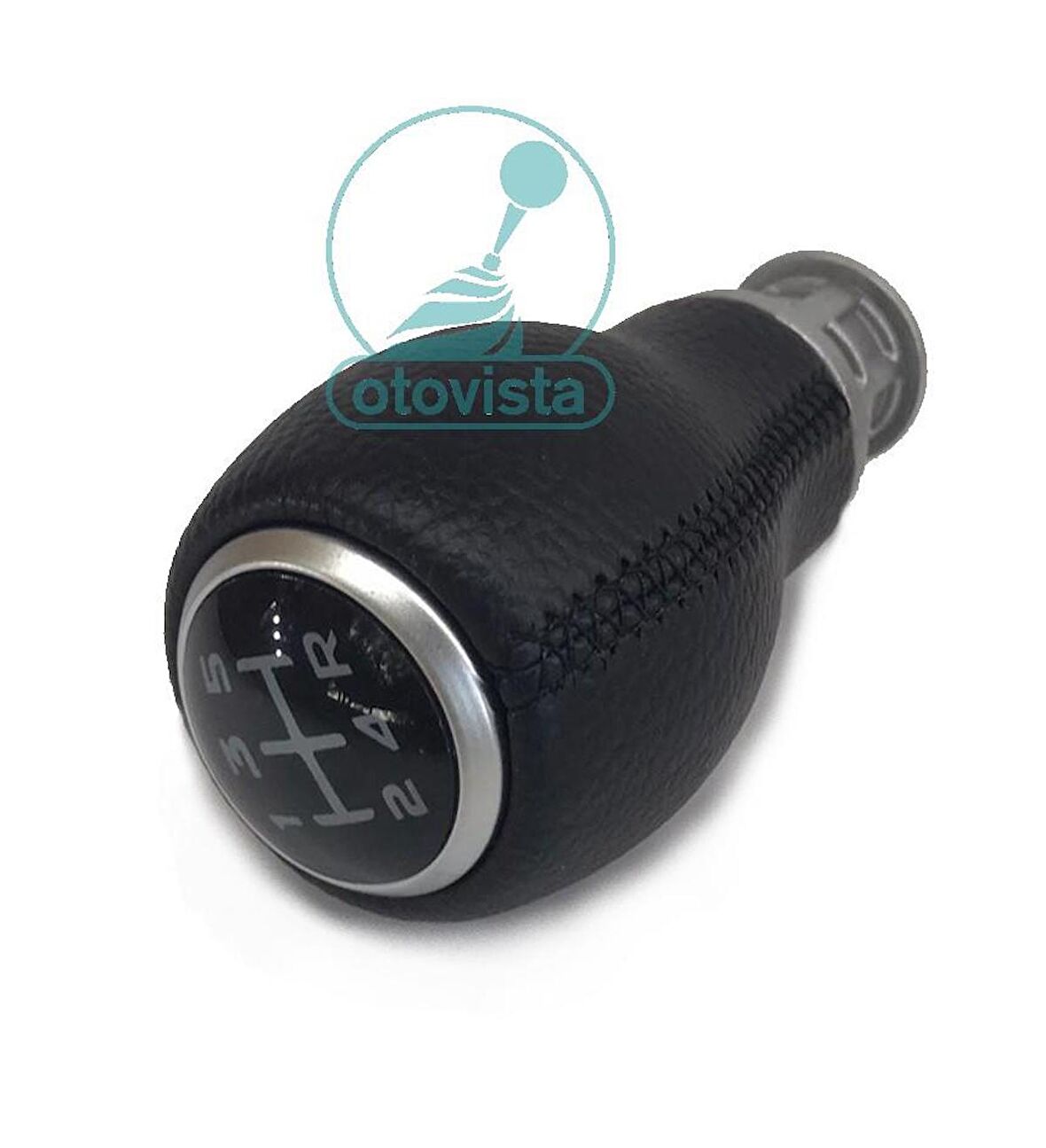 Fiat Egea Deri Vites Topuzu (Siyah Dikişli)