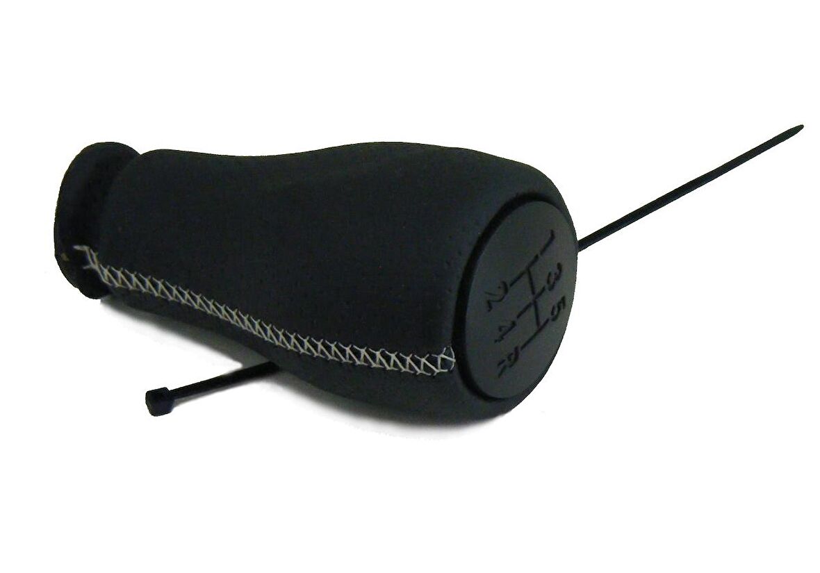 Citroen Nemo & Peugeot Bipper Deri Vites Topuzu (Bej Dikişli)