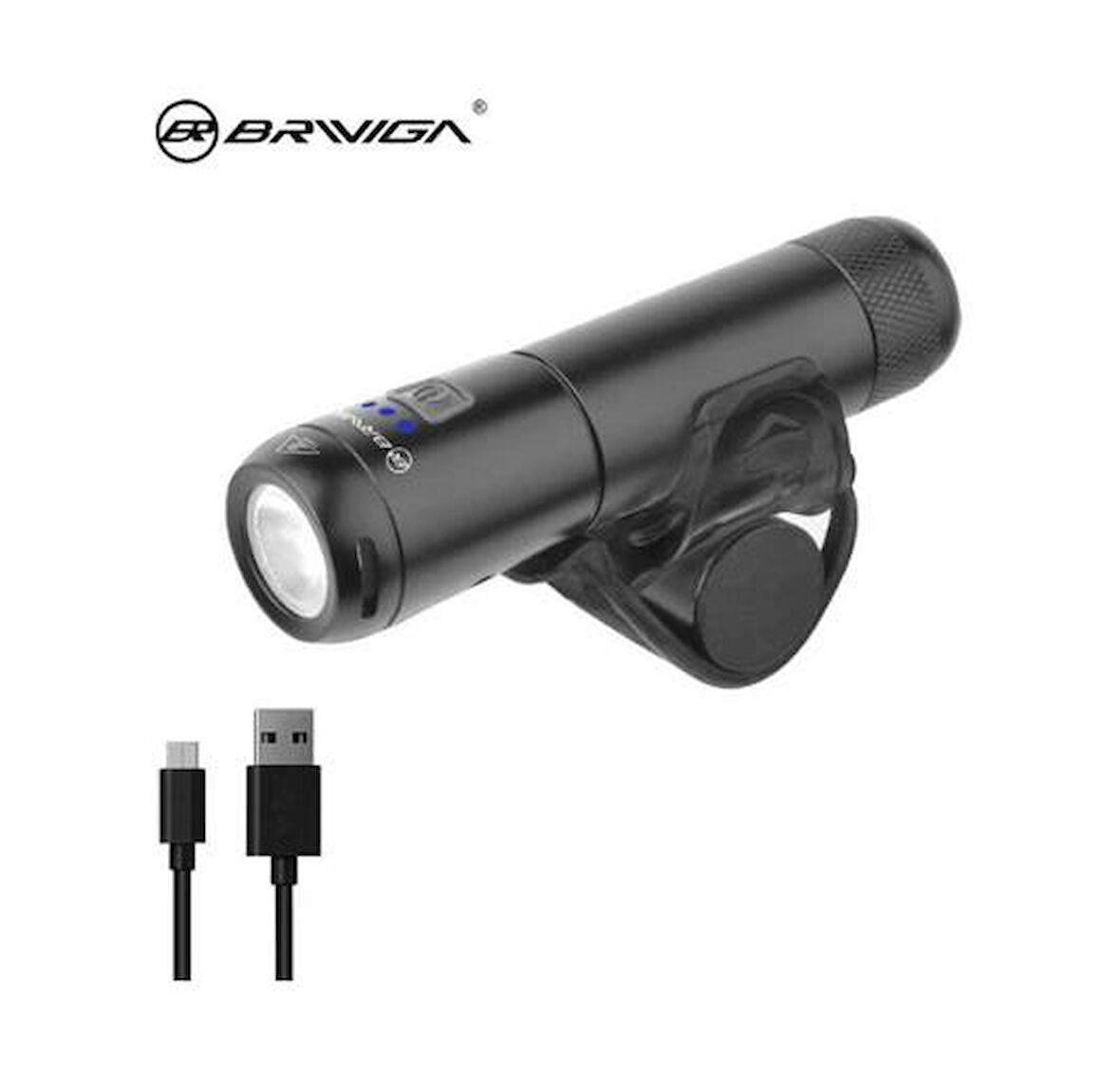 Eastpower Ön Far LW-F800 900LM USB IP65 Su Geçirmez - Siyah