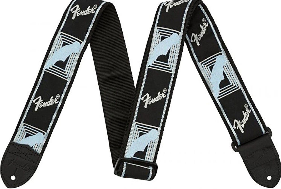 FENDER 2'' MONOGRAMMED ASKI BLACK/LİGHT GREY/BLUE