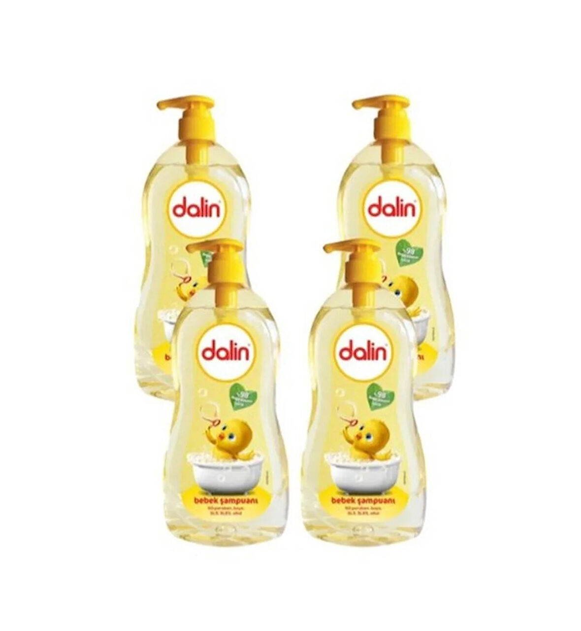 Dalin Bebek Şampuanı 4 x 900 ML