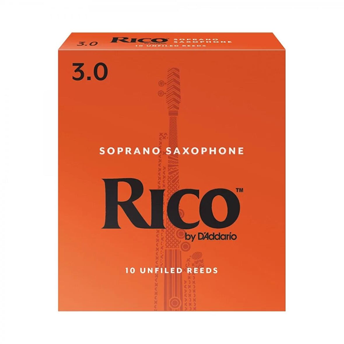 D'addario Woodwinds Rico Rıa1030 Soprano Saksafon Kamışı No:3