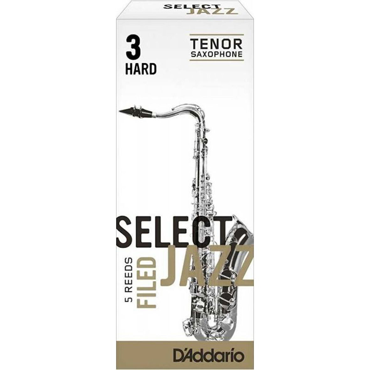 D\'Addario Woodwinds Select Jazz Tenor Saksafon Kamışı No:3 Hard