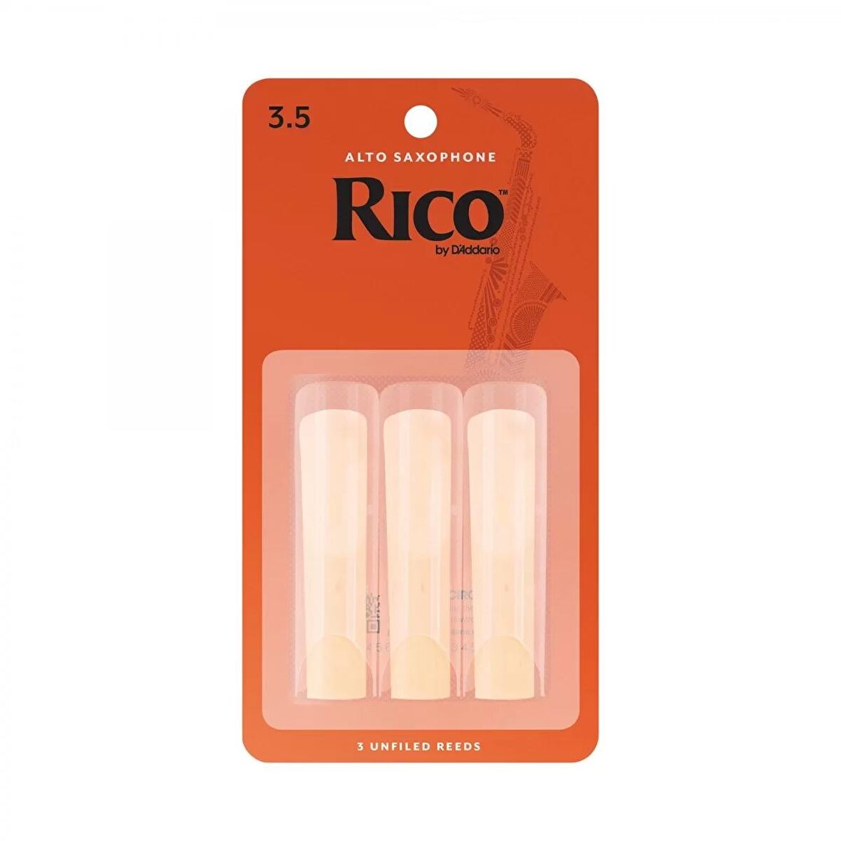D'addario Woodwinds Rico Rja0335 Alto Saksafon Kamışı (3 Lü) No:3.5