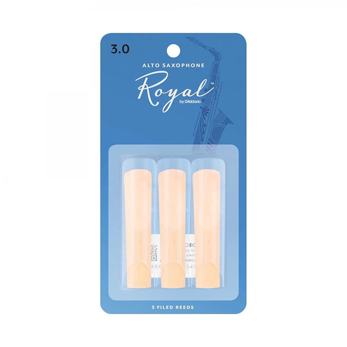 D'addario Woodwinds Royal Rjb0330 Alto Saksafon Kamışı (3 Lü) No:3