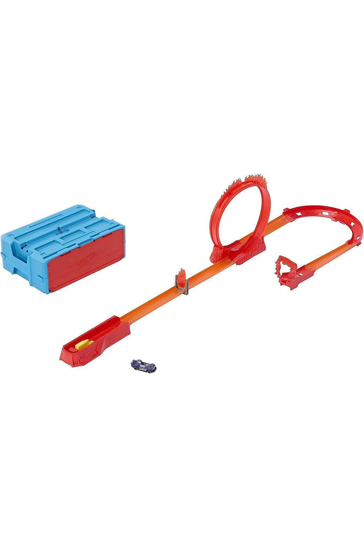 Track Builder Alev Temalı Akrobasi Seti Hmc04