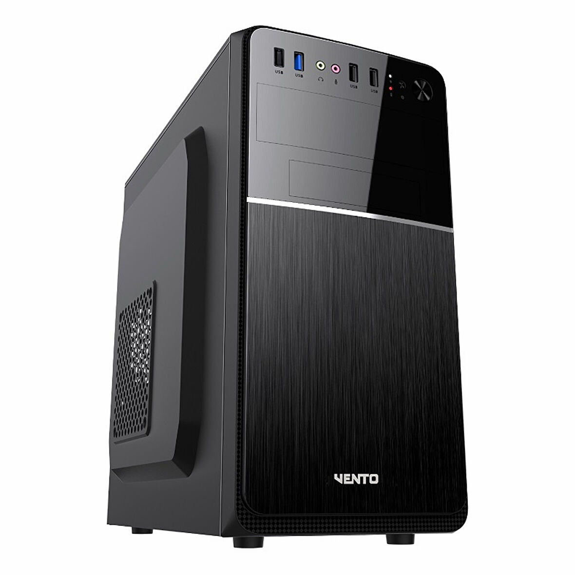Vento TML117 350W USB 3.2 mATX Micro Tower Siyah Kasa