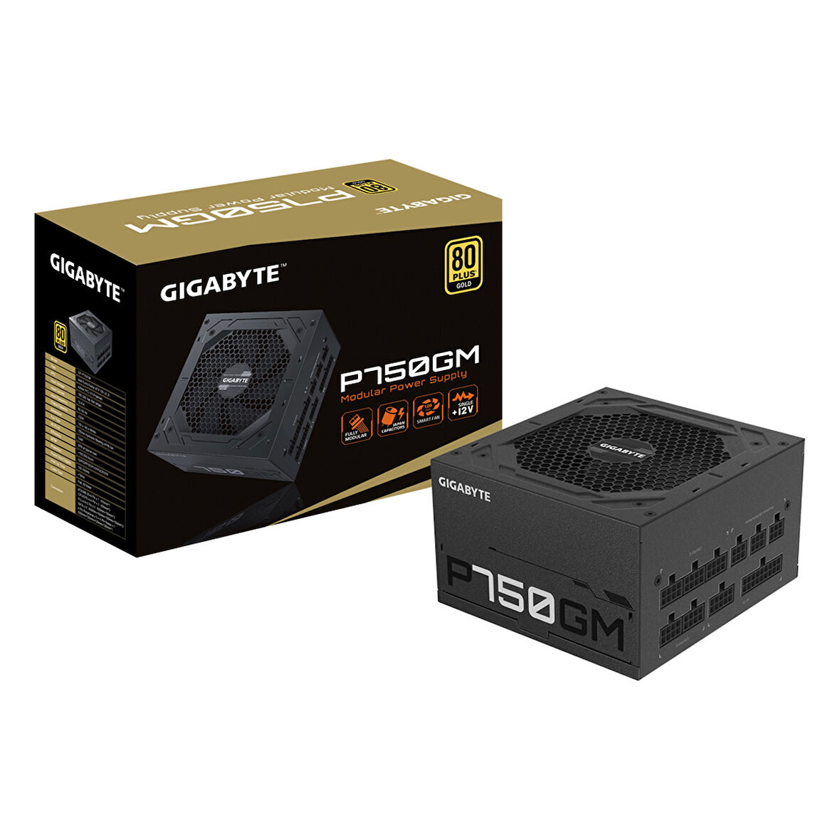 Gigabyte P750GM 750W 80+ Altın Modüler Güç Kaynağı