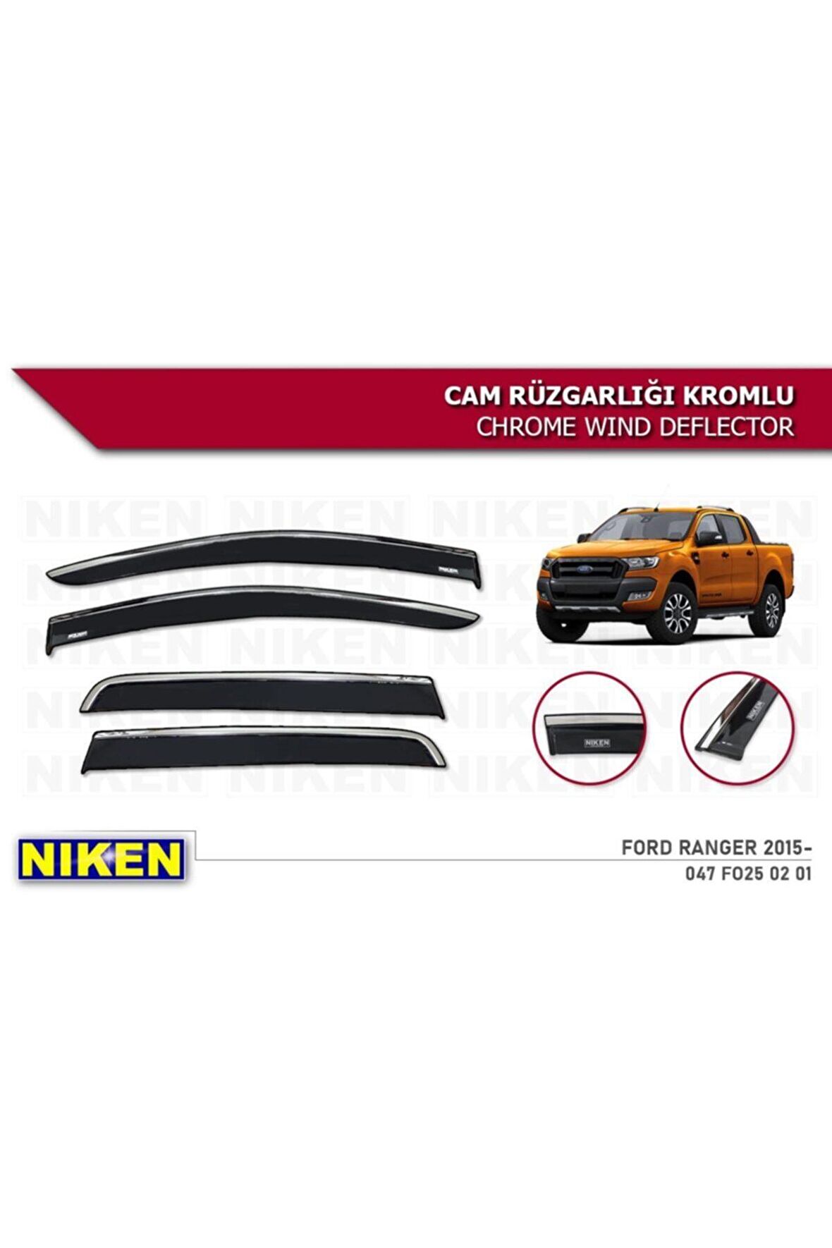 Ranger Kromlu Cam Rüzgarlığı 2015 Sonrası