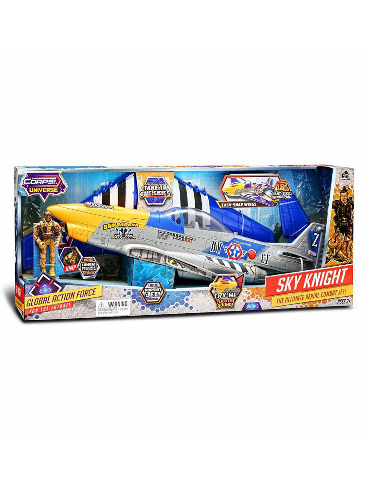 Sunman The Corps Sky Knight Askeri Jet Seti