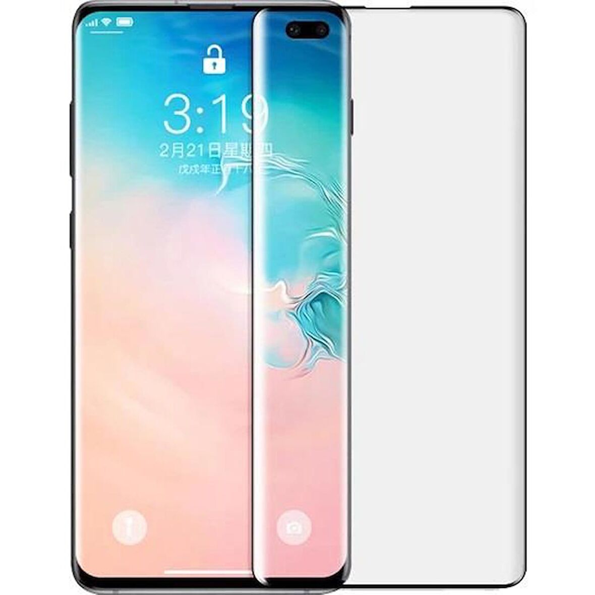 Samsung Galaxy S10 Akfa Nano Şeffaf Ekran Koruyucu