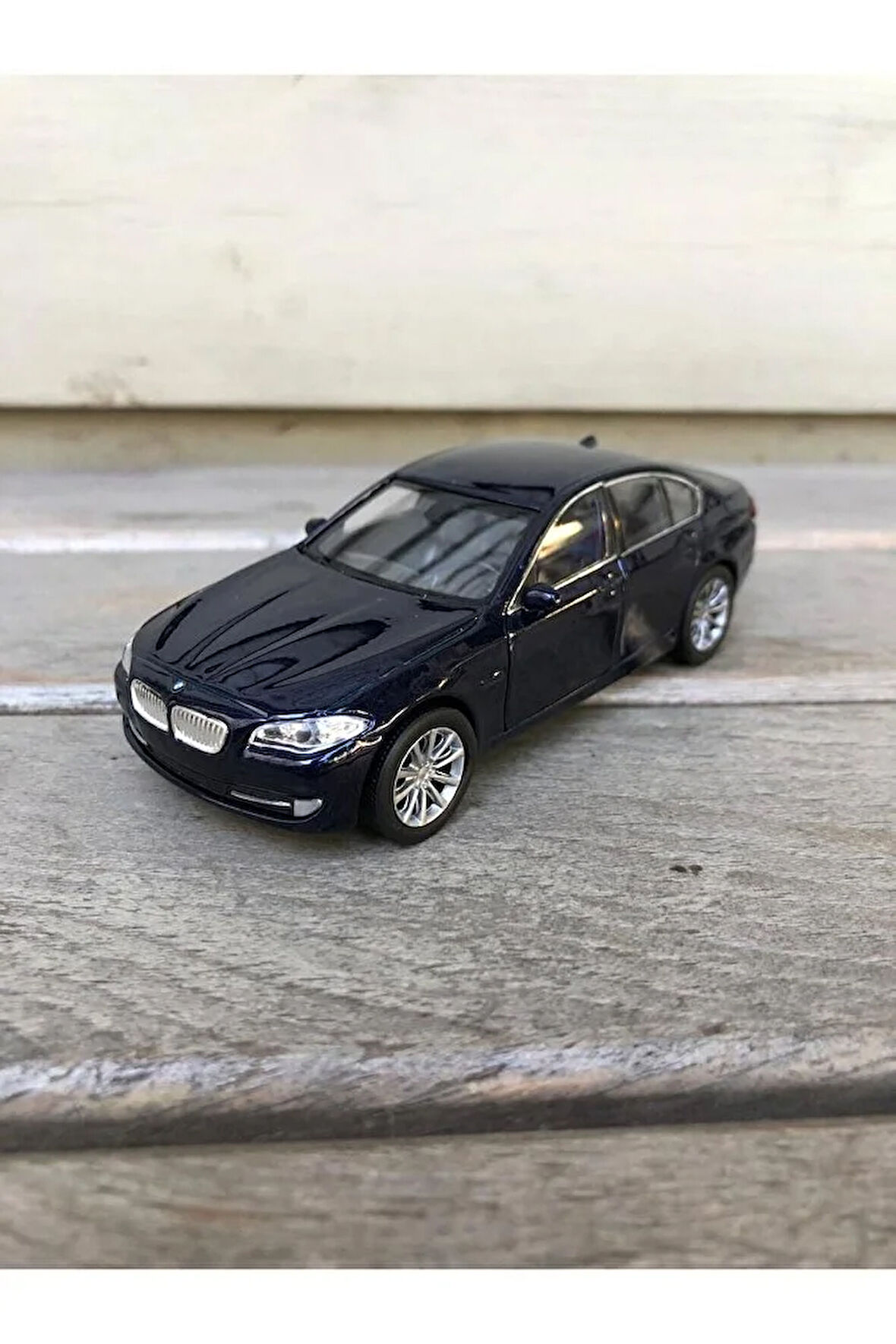 Welly Bmw 535İ Diecast Metal Araba Model Araba Oyuncak Araba Çek Bırak Araba 12 Cm